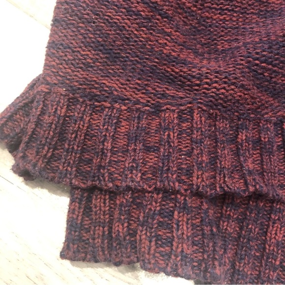 MARGARET O'Leary Women Burgundy Pullover Sweater Size L - Picture 4 of 8